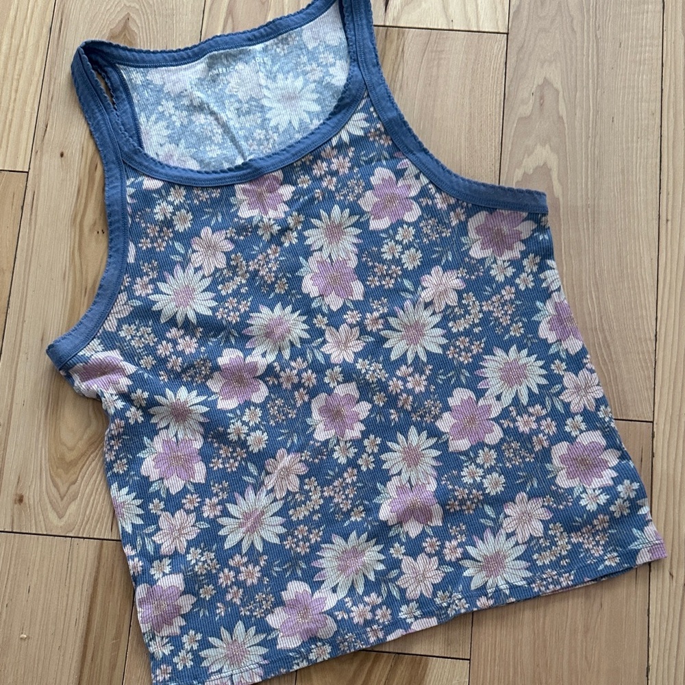 American Eagle floral tank top